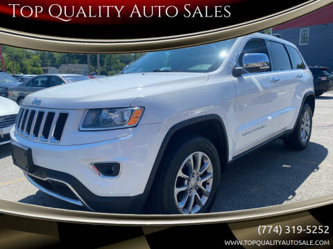 2015 Jeep Grand Cherokee for sale at Top Quality Auto Sales in Westport MA