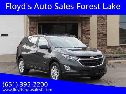 2020 Chevrolet Equinox for sale at Floyd's Auto Sales Forest Lake in Forest Lake MN