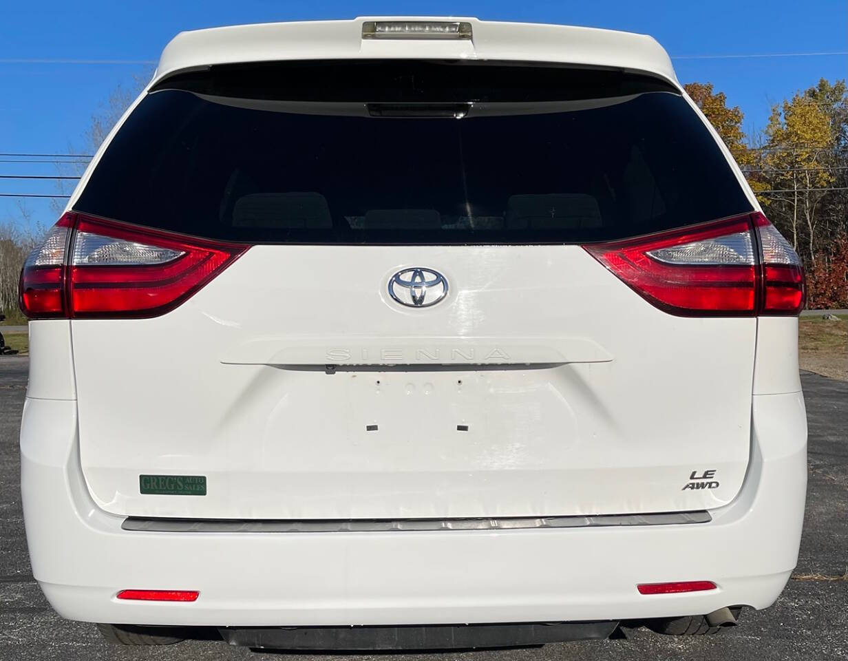 2018 Toyota Sienna for sale at Greg's Auto Sales in Searsport, ME