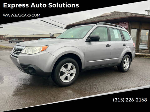 2010 Subaru Forester for sale at Express Auto Solutions in Rochester NY