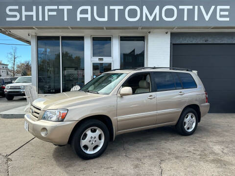 2005 Toyota Highlander for sale at Shift Automotive in Denver CO
