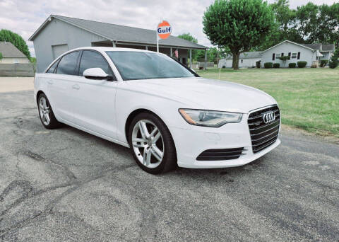 2015 Audi A6 for sale at CALDERONE CAR & TRUCK in Whiteland IN