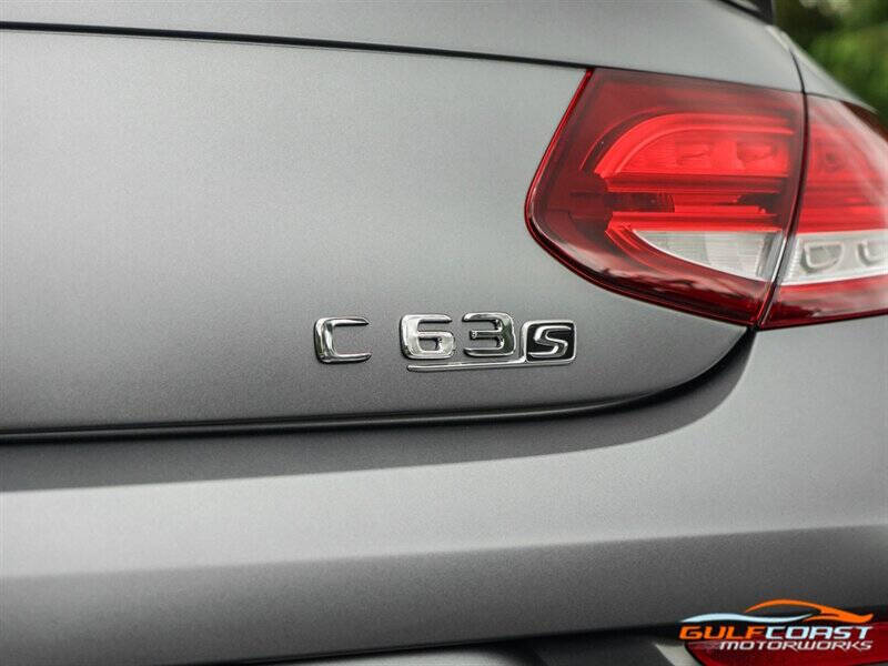 2017 Mercedes-Benz C-Class AMG C 63 S