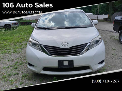 2012 Toyota Sienna for sale at 106 Auto Sales in West Bridgewater MA