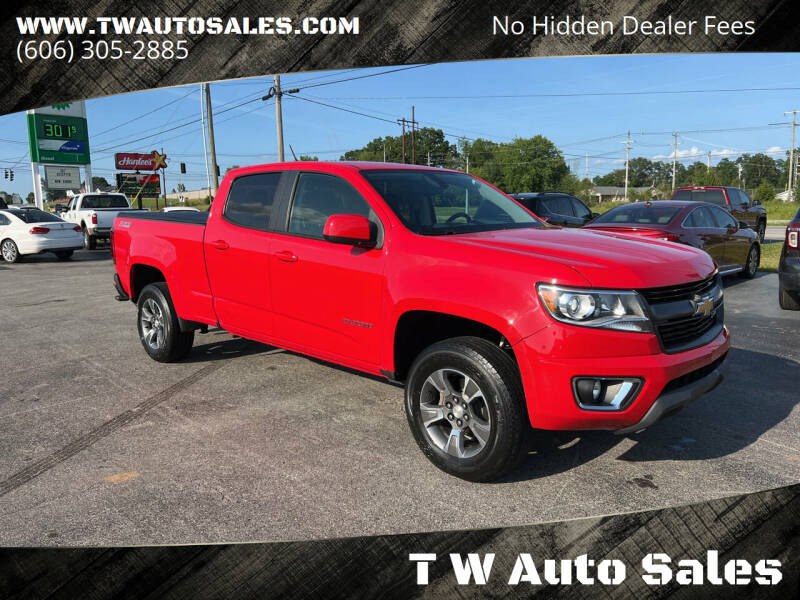 2015 Chevrolet Colorado for sale at T W Auto Sales in Science Hill KY