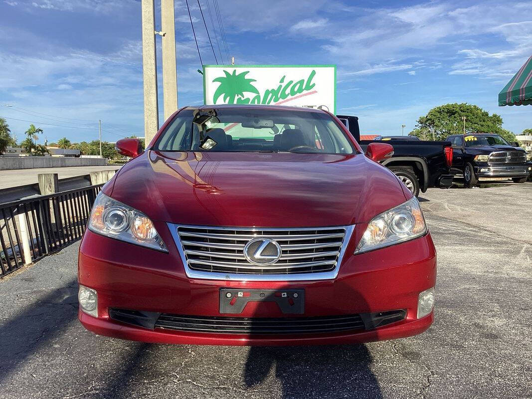 2012 Lexus ES 350 for sale at Tropical Auto Sales in North Palm Beach, FL