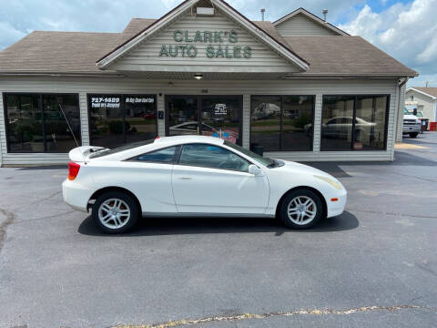 2000 Toyota Celica for sale at Clarks Auto Sales in Middletown OH