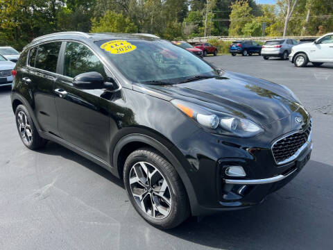 2020 Kia Sportage for sale at Thompson Motors LLC in Attica NY