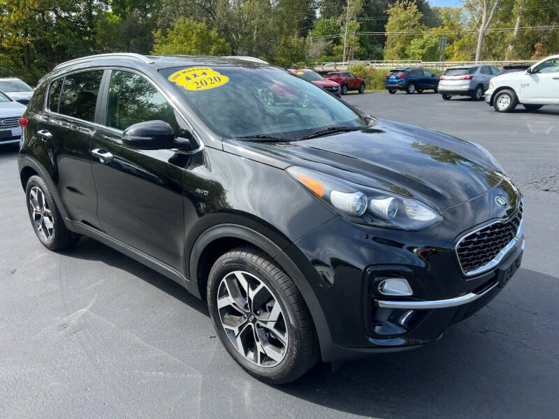 2020 Kia Sportage for sale at Thompson Motors LLC in Attica NY