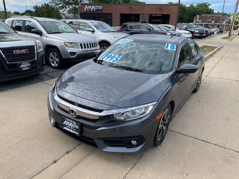 2018 Honda Civic for sale at AM AUTO SALES LLC in Milwaukee WI
