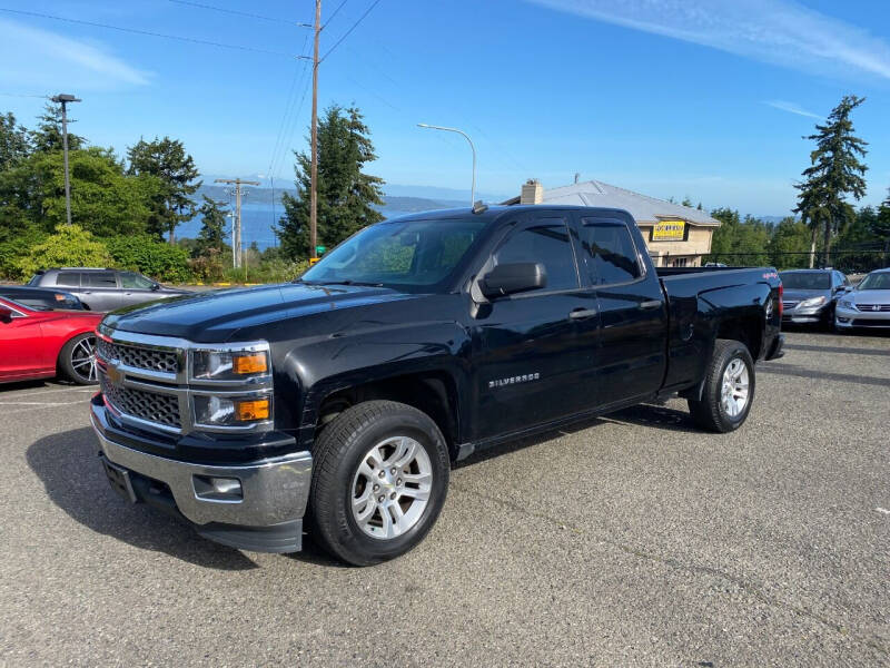 Used 2014 Chevrolet Silverado 1500 LT with VIN 1GCVKREC5EZ126638 for sale in Federal Way, WA