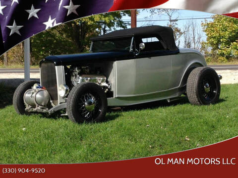 1932 Ford Roadster for sale at Ol Man Motors LLC in Louisville OH