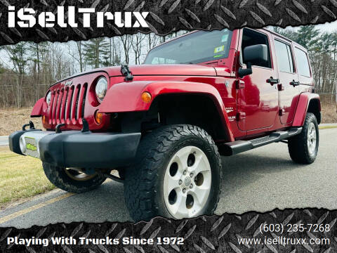 2013 Jeep Wrangler Unlimited for sale at iSellTrux in Hampstead NH