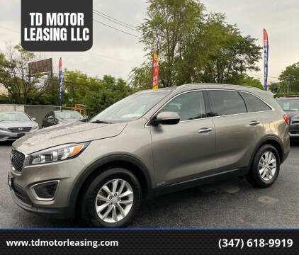 2016 Kia Sorento for sale at TD MOTOR LEASING LLC in Staten Island NY