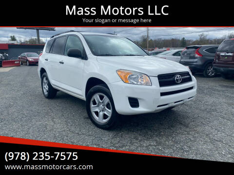 2011 Toyota RAV4 for sale at Mass Motors LLC in Worcester MA