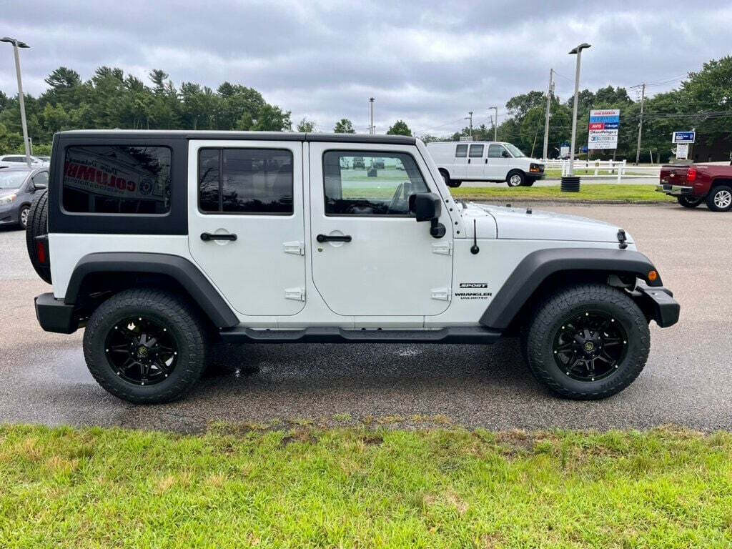 2017 Jeep Wrangler Unlimited for sale at Dave Delaney's Columbia in Hanover, MA