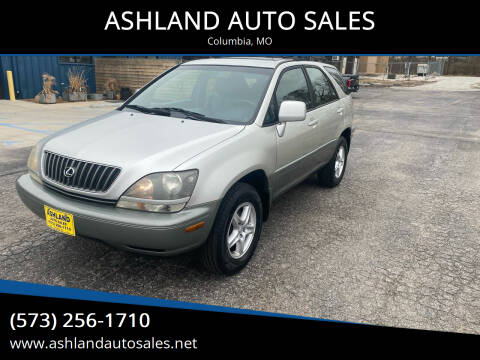 1999 Lexus RX 300 for sale at ASHLAND AUTO SALES in Columbia MO