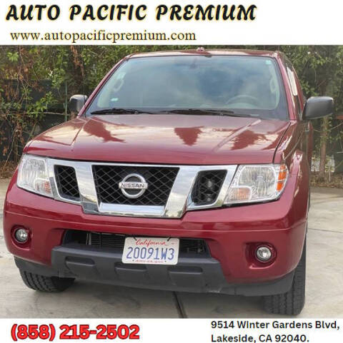 2014 Nissan Frontier for sale at Auto Pacific Premium in Lakeside, CA