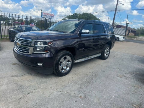 2015 Chevrolet Tahoe for sale at Preferable Auto LLC in Houston TX