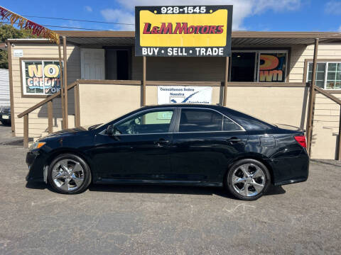 2012 Toyota Camry for sale at L & M MOTORS in Santa Maria CA