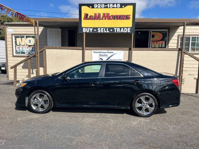 2012 Toyota Camry for sale at L & M MOTORS in Santa Maria CA