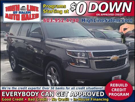 2016 Chevrolet Tahoe for sale at High Line Auto Sales of Salem in Salem NH
