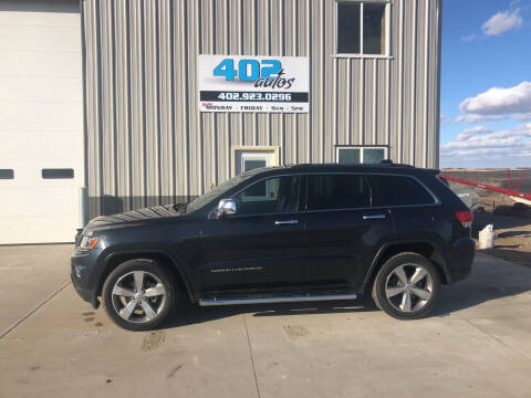 2014 Jeep Grand Cherokee for sale at 402 Autos in Lindsay NE