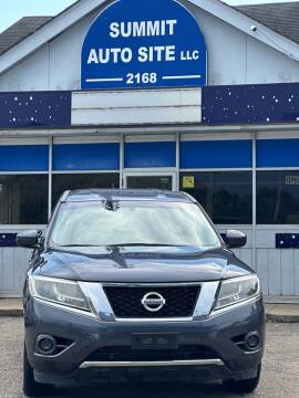 2013 Nissan Pathfinder for sale at SUMMIT AUTO SITE LLC in Akron OH