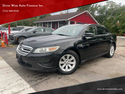 2011 Ford Taurus for sale at Drive Wise Auto Finance Inc. in Wayne MI
