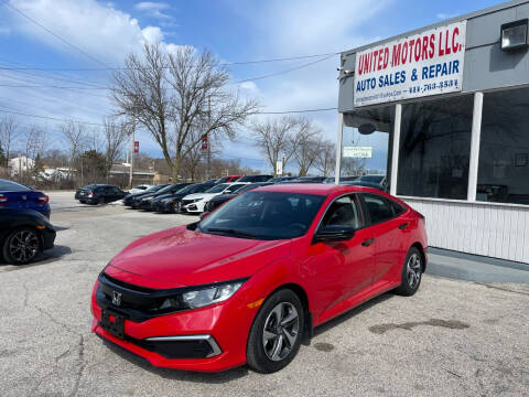 2020 Honda Civic for sale at United Motors LLC in Saint Francis WI