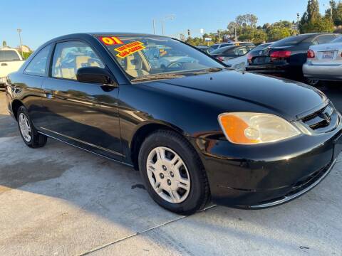 2001 Honda Civic for sale at 1 NATION AUTO GROUP in Vista CA