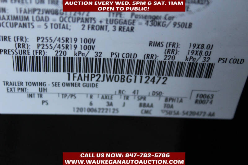 2011 Ford Taurus Limited