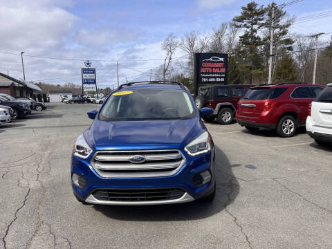 2017 Ford Escape for sale at Cohasset Auto Sales in Cohasset MA
