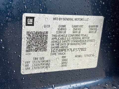 2020 GMC Sierra 2500HD