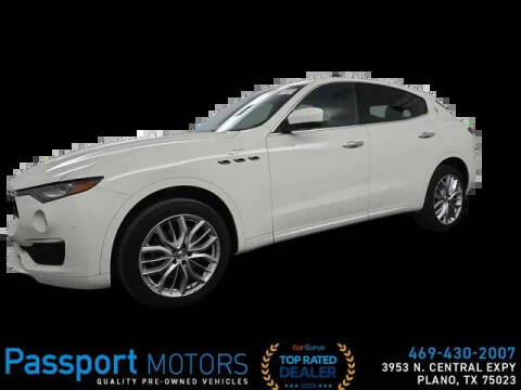 2022 Maserati Levante for sale at Passport Motors Auto Leasing in Plano TX