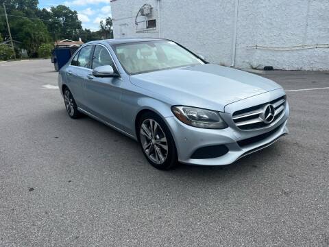 2016 Mercedes-Benz C-Class for sale at LUXURY AUTO MALL in Tampa FL