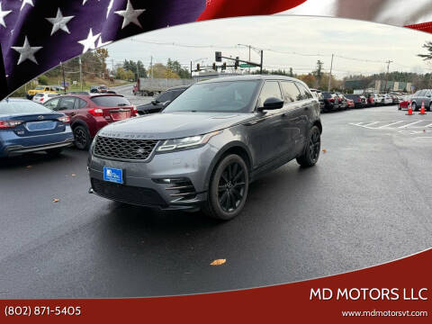 2018 Land Rover Range Rover Velar for sale at MD Motors LLC in Williston VT