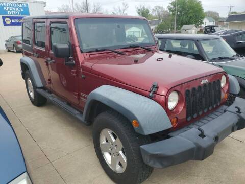 2012 Jeep Wrangler Unlimited for sale at River City Motors Plus in Fort Madison IA