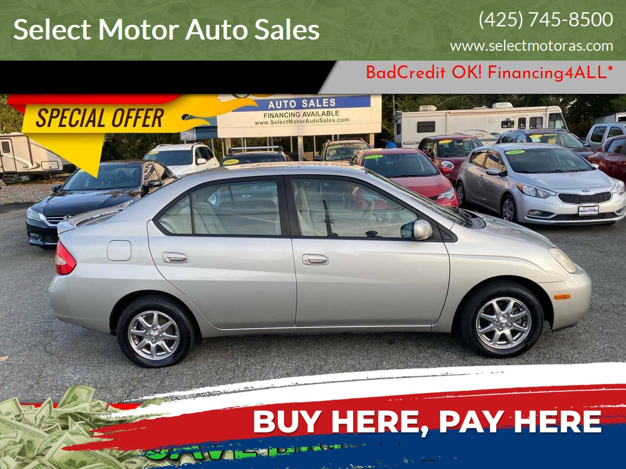 2002 Toyota Prius For Sale In Oak Harbor, WA
