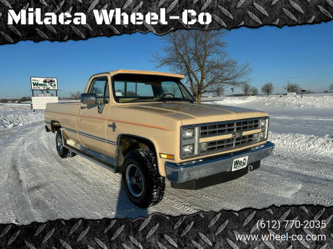 1986 Chevrolet C/K 10 Series for sale at Milaca Wheel-Co in Milaca MN