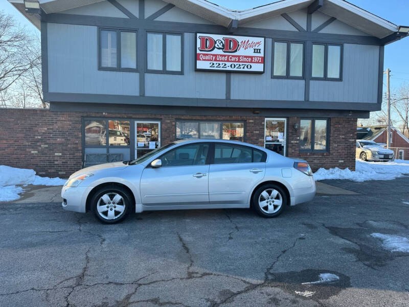 2007 Nissan Altima for sale at D & D Motors Ltd in Belleville IL