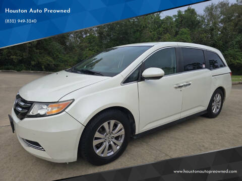 2014 Honda Odyssey for sale at Houston Auto Preowned in Houston TX