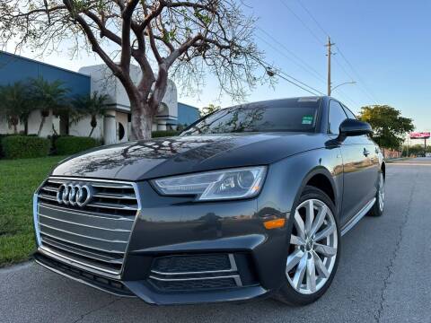 2018 Audi A4 for sale at HIGH PERFORMANCE MOTORS in Hollywood FL