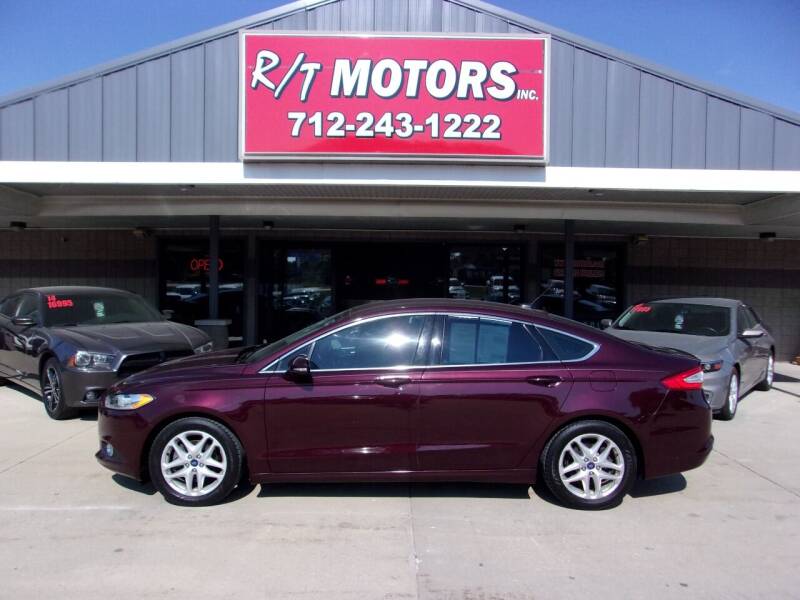 2013 Ford Fusion for sale at RT Motors Inc in Atlantic IA