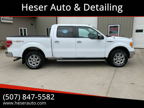 2013 Ford F-150 for sale at Heser Auto & Detailing in Jackson MN