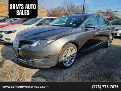 2016 Lincoln MKZ for sale at SAM'S AUTO SALES in Chicago IL