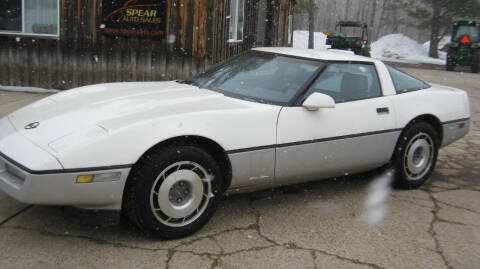 1986 Chevrolet Corvette for sale at Spear Auto Sales in Wadena MN
