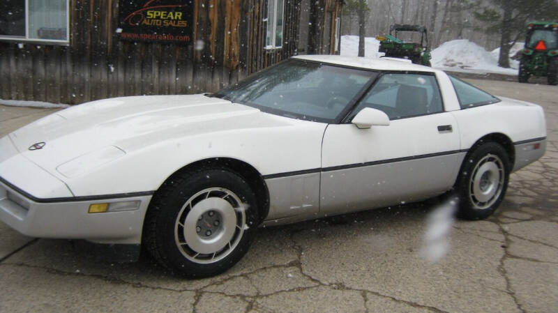 1986 Chevrolet Corvette for sale at Spear Auto Sales in Wadena MN