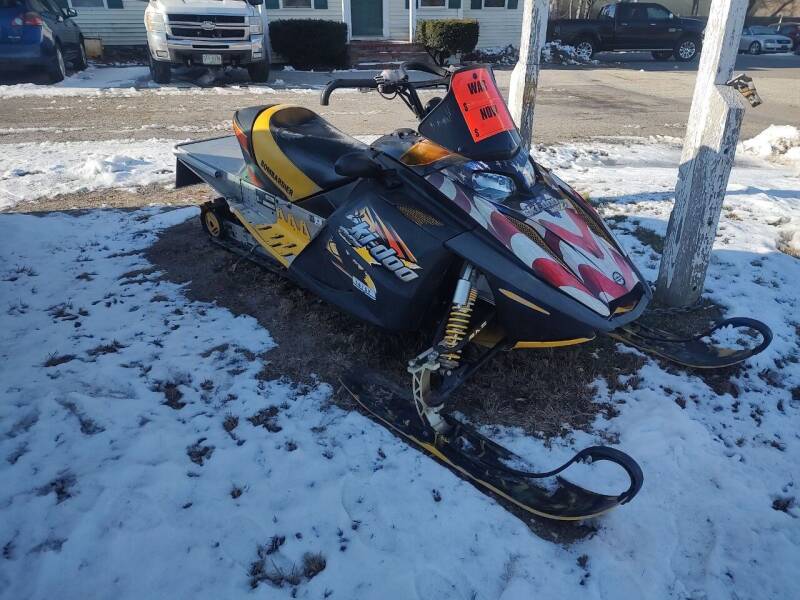 2003 Ski-Doo MXZ-X for sale at E & K Automotive in Derry NH