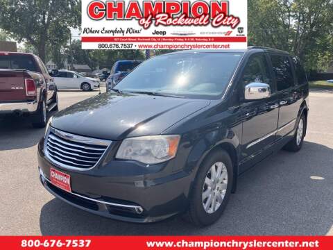 2012 Chrysler Town and Country for sale at CHAMPION CHRYSLER CENTER in Rockwell City IA